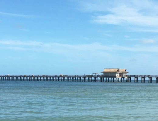 Naples Pier and Beach, florida
