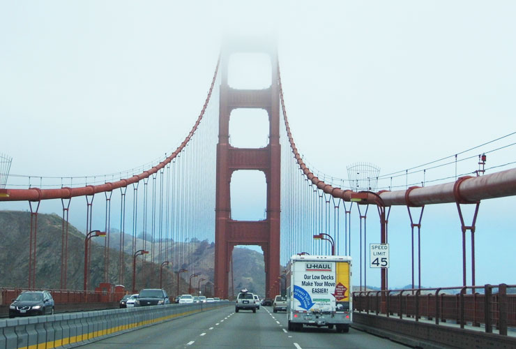 Golden Gate Bridge Road Trip