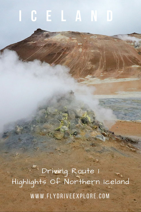 Driving route 1. highlights of Northern Iceland