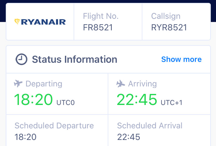 Ryanair Details