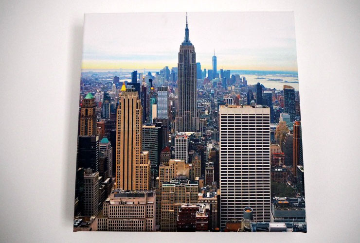 Canvas Print of New York