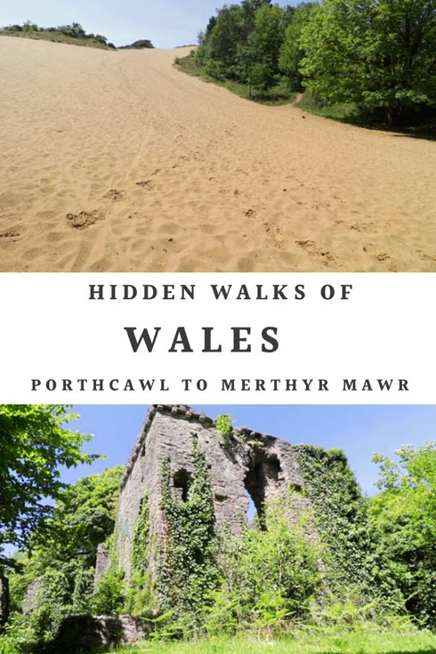 Hidden Walks OF Wales - The circular walk from Newton Porthcawl to Merthyr Mawr Dunes
