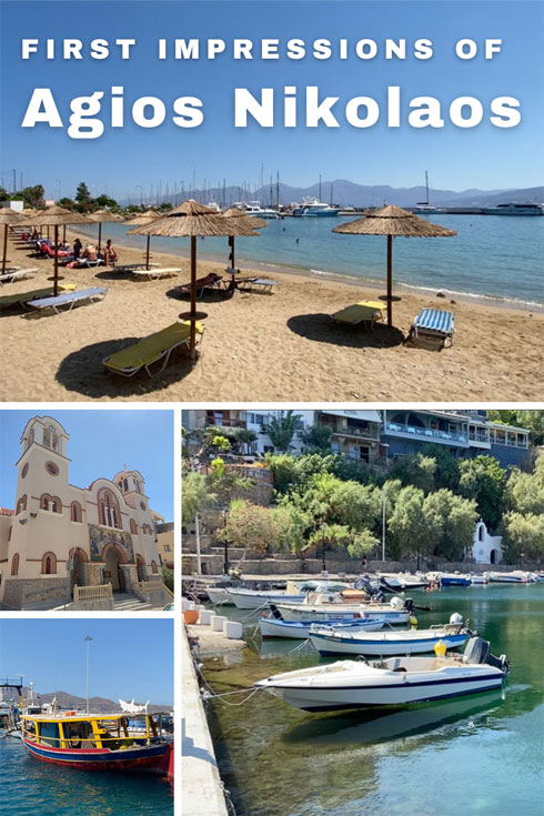 First Impressions Of Agios Nikolaos On The Greek Island Of Crete