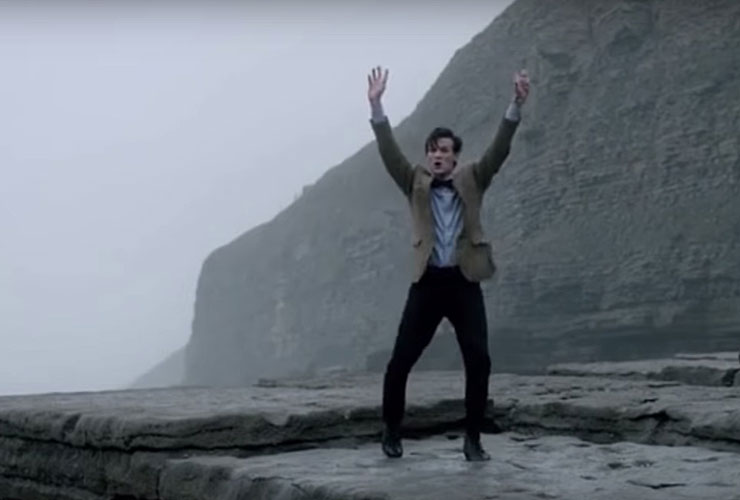 Dr Who at Dunraven Bay South Wales