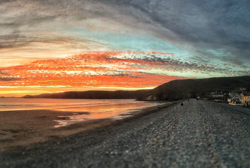 Newgate Beach Sunset